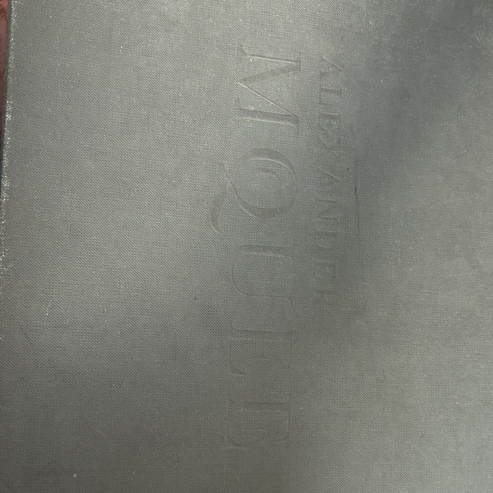 Alexander McQueen in original box dust bag and info card